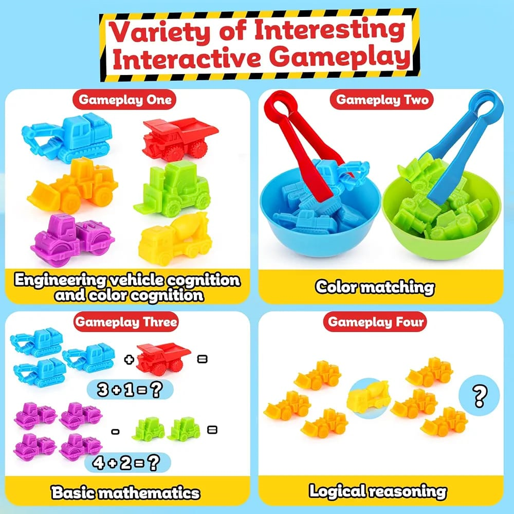 Children's color classiffication toys 4