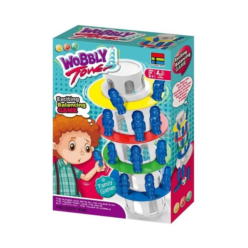 Wobbly Tower Exciting Balancing Game 1
