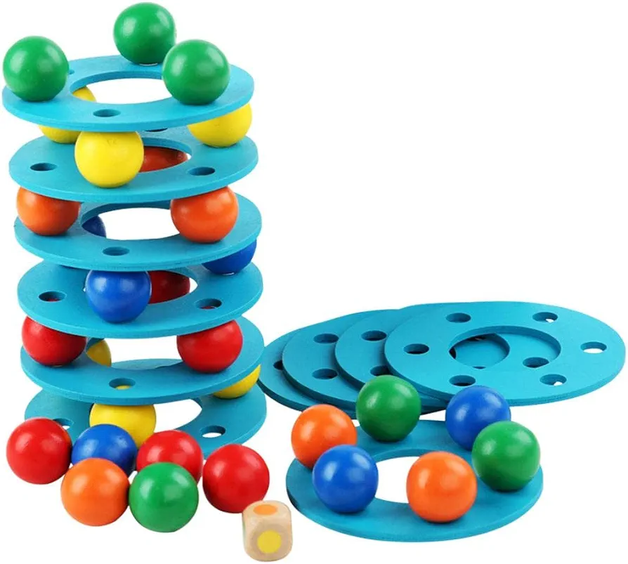 Rainbow Ball Tower Toy 2