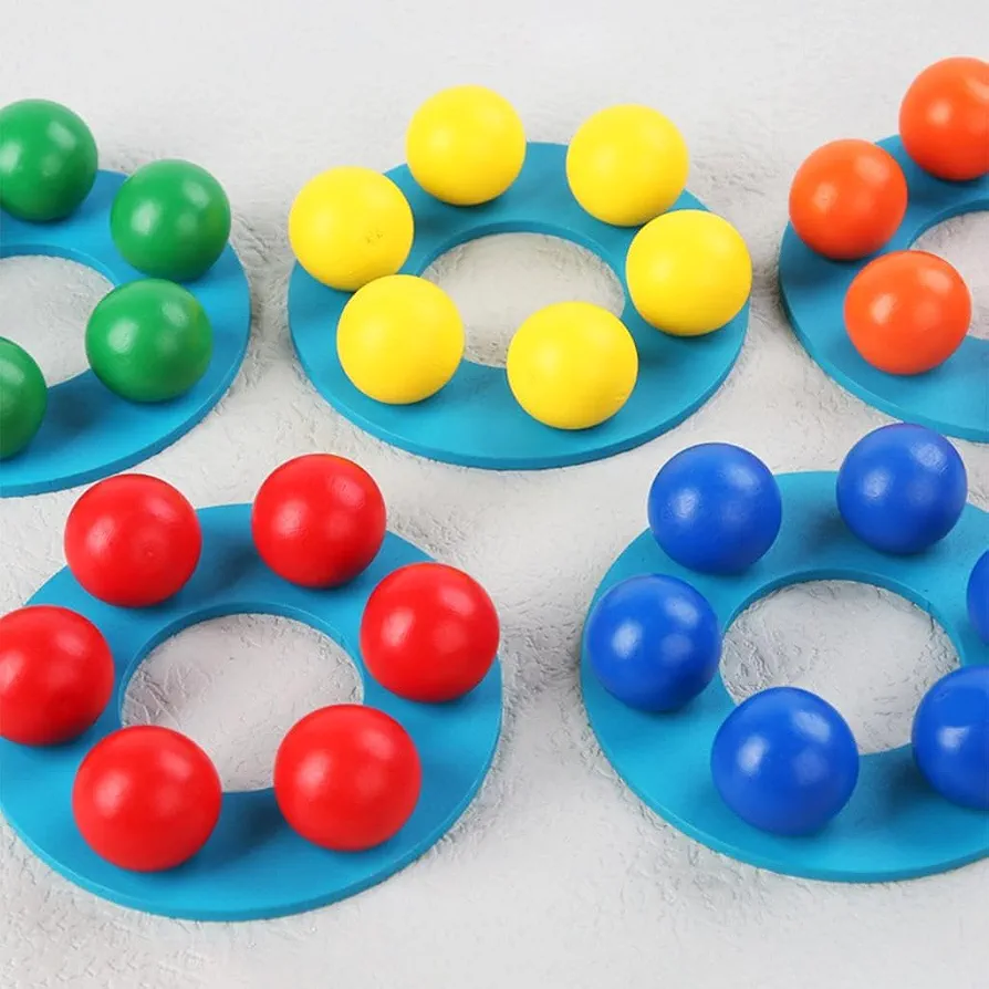 Rainbow Ball Tower Toy 3