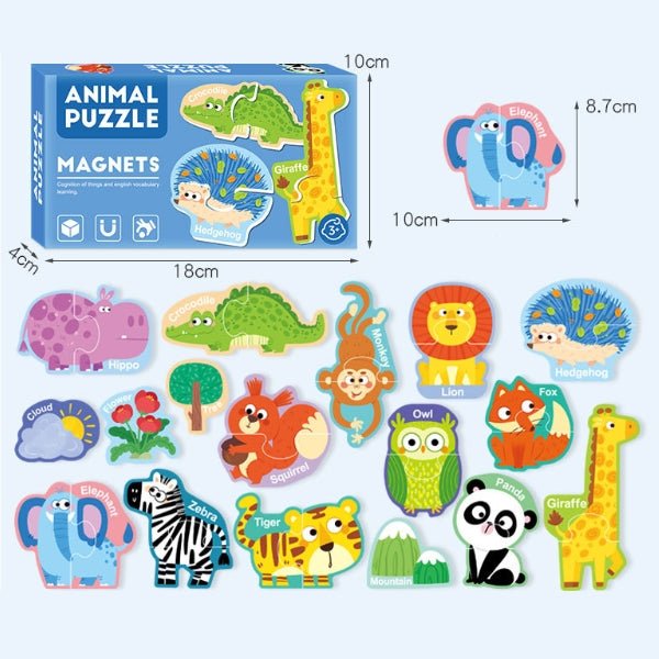 Animal puzzle - Nagnets 3