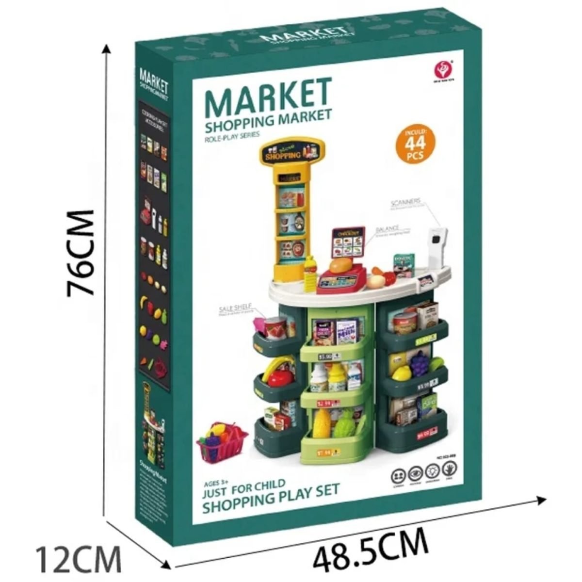 Shopping Market 44pcs - 78cm 2
