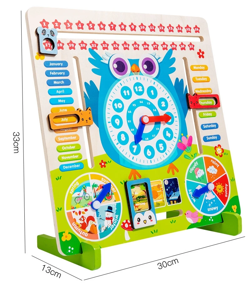 Learning calendar clock 2