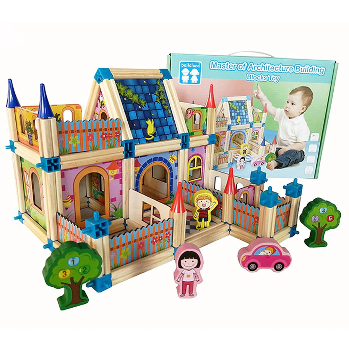 Master of architecture building blocks toy 1