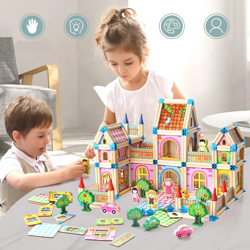Master of architecture building blocks toy 4