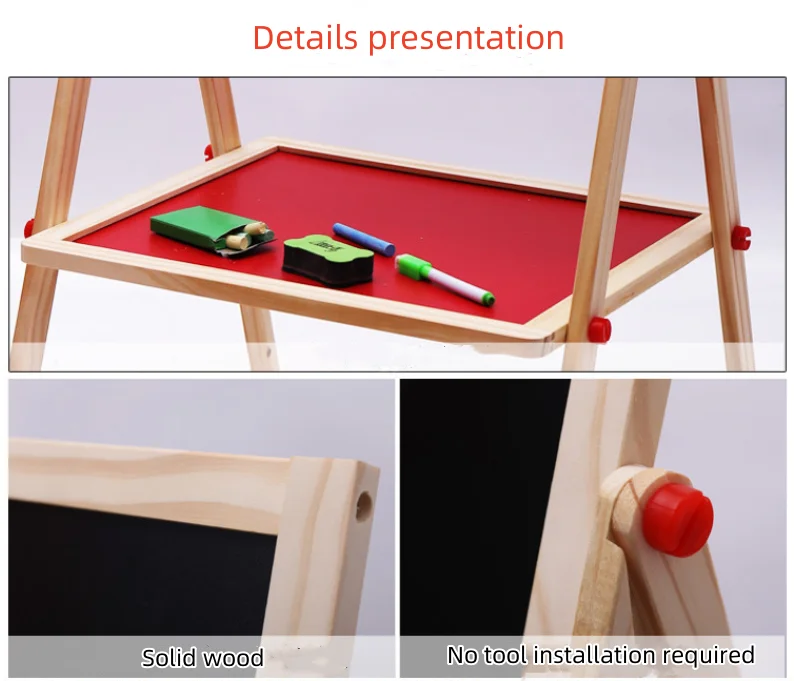 2in1 Kids Drawing Easel Toy 6