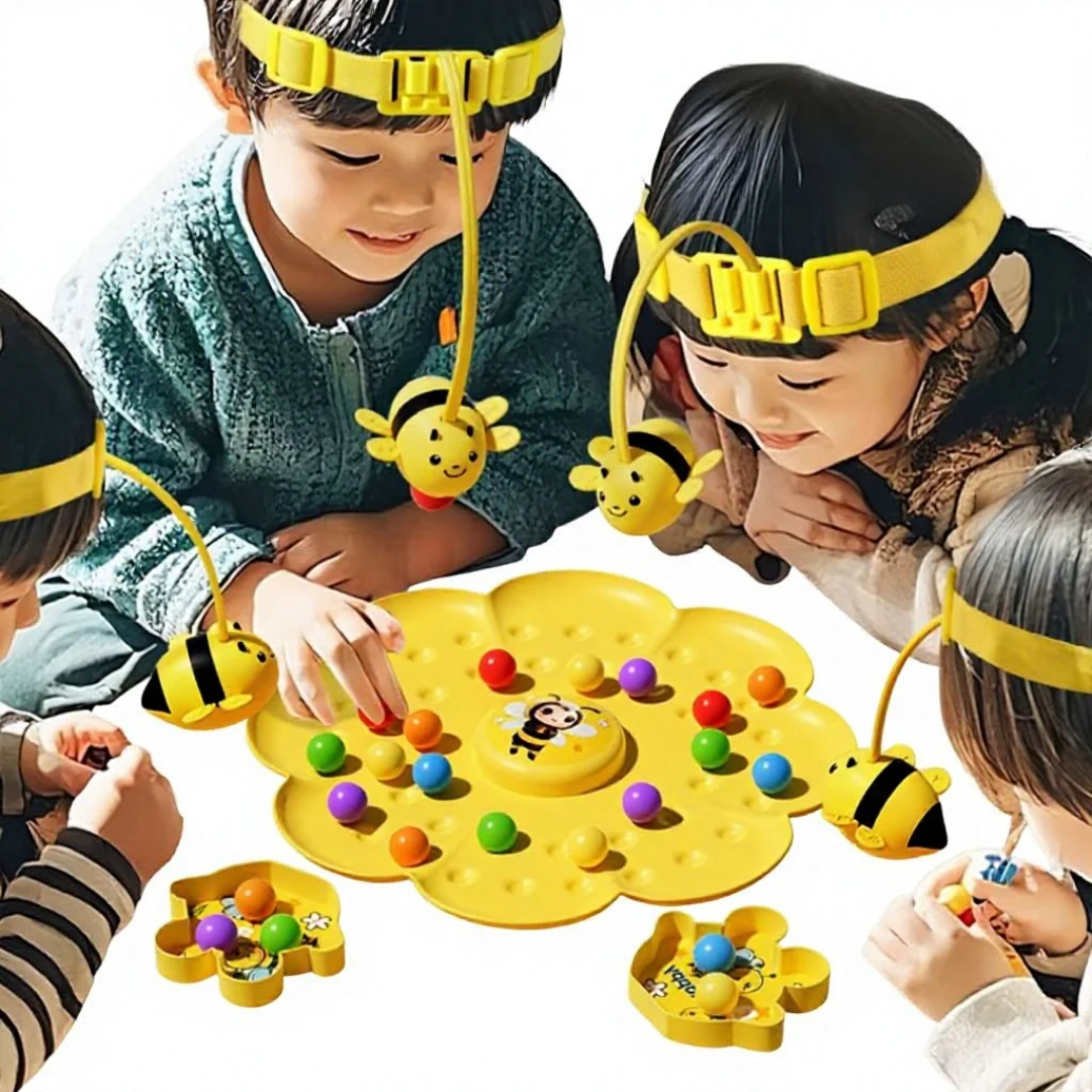 Bee Gathering Pearls 5