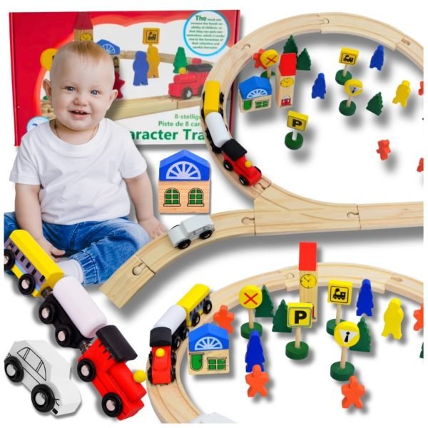 Wooden Train Set
