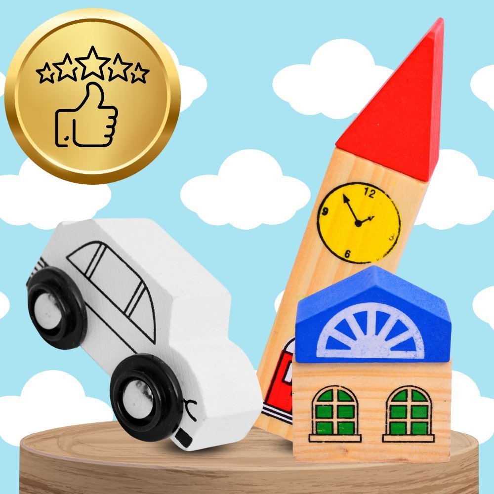 Wooden Train Set 5