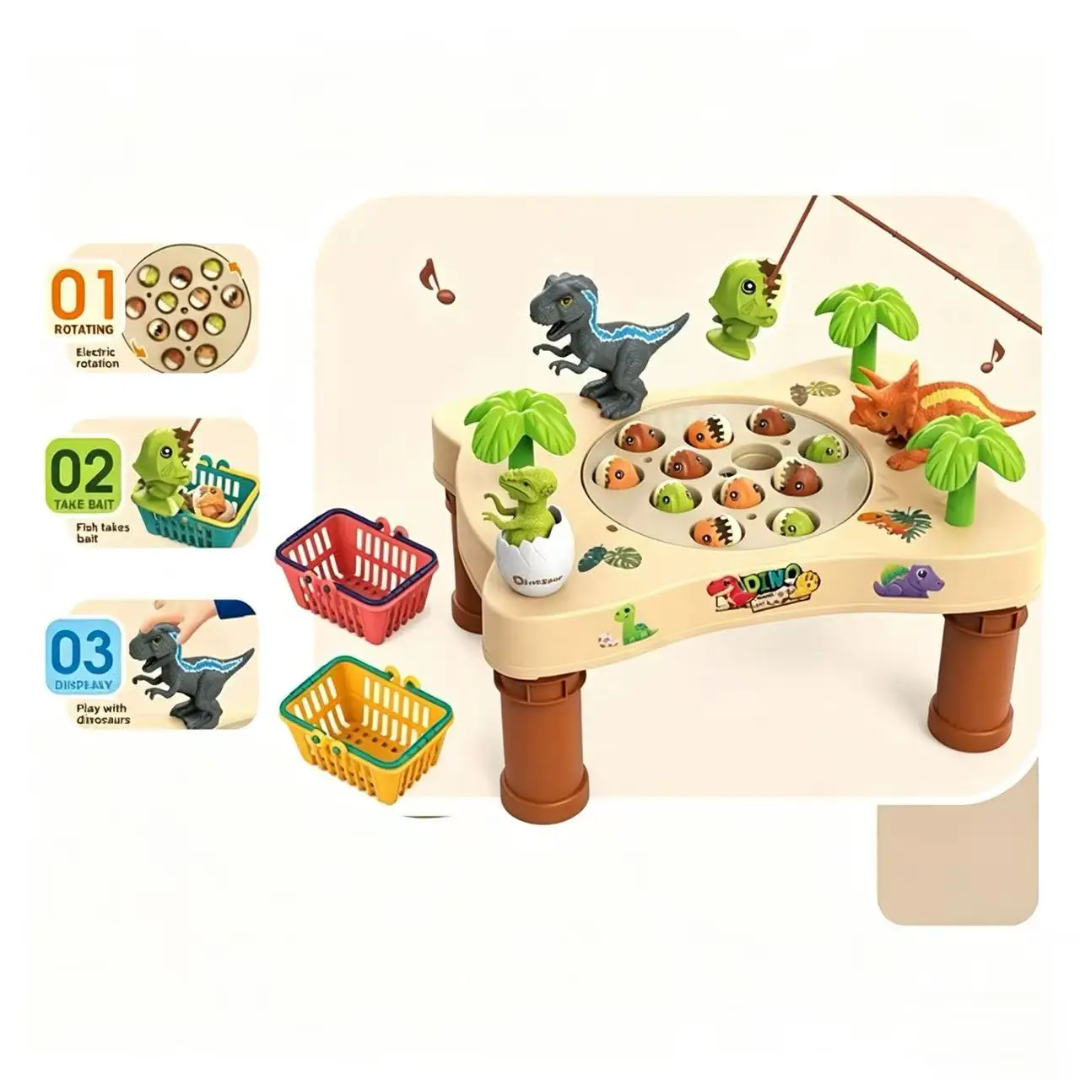 Dinosaur Electric Rotation Fishing 5