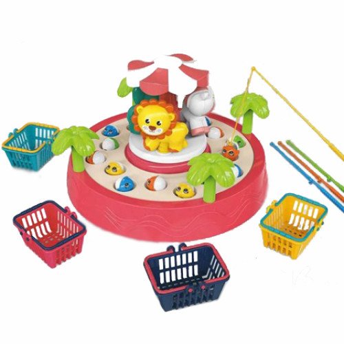 Rotating Fishing Plate Game 4